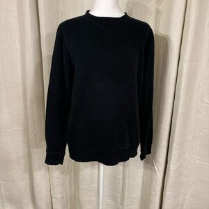 Women Crew Neck Black Sweater